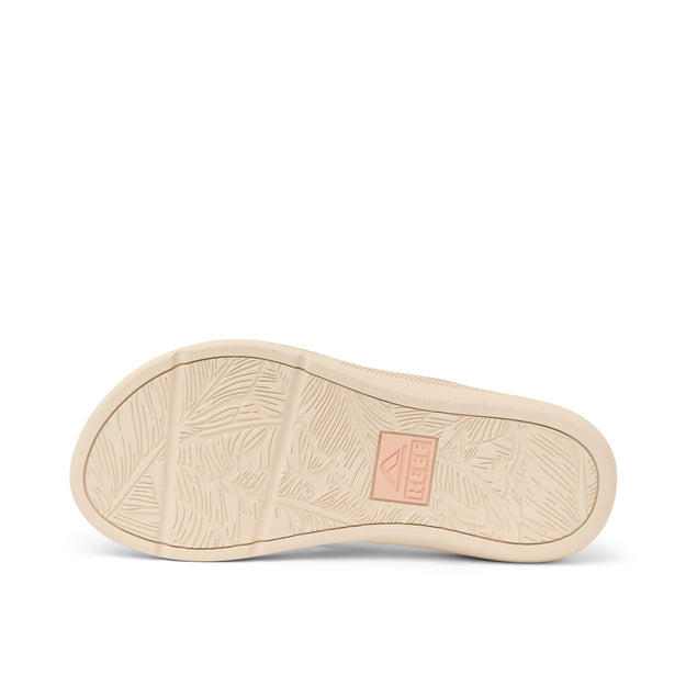 Reef Womens Santa Ana Flip Flops - Peach/Tan