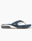 Reef Mens Fanning Flip Flops - Navy/Oat
