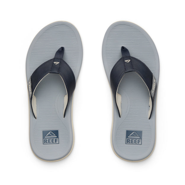 Reef Mens Santa Ana Flip Flops - Navy/Grey