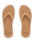 Reef Womens Baja Sands Flip Flops - Almond