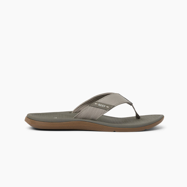 Reef Mens Santa Ana Flip Flops - Moonrock/Brown