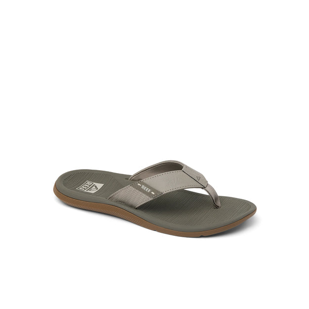 Reef Mens Santa Ana Flip Flops - Moonrock/Brown