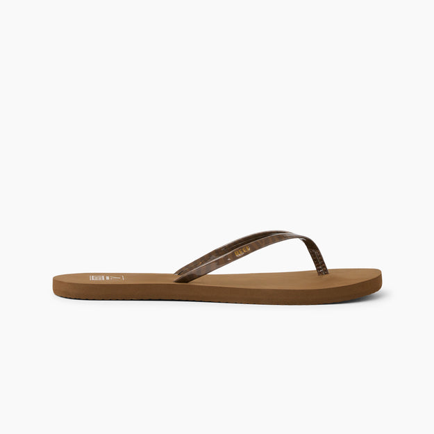 Reef Womens Bliss Nights Sandals - Chocolate Stripe