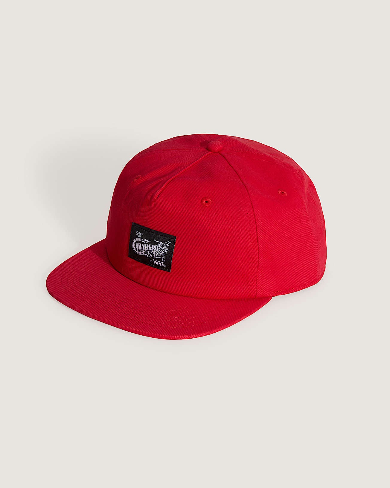 Vans Caballero Unstructured Hat - Racing Red