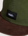 Vans Campus Jockey Hat - One Size - Green Balsam