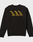 Captain Fin Mens Stay Single Crew Sweatshirt - Black