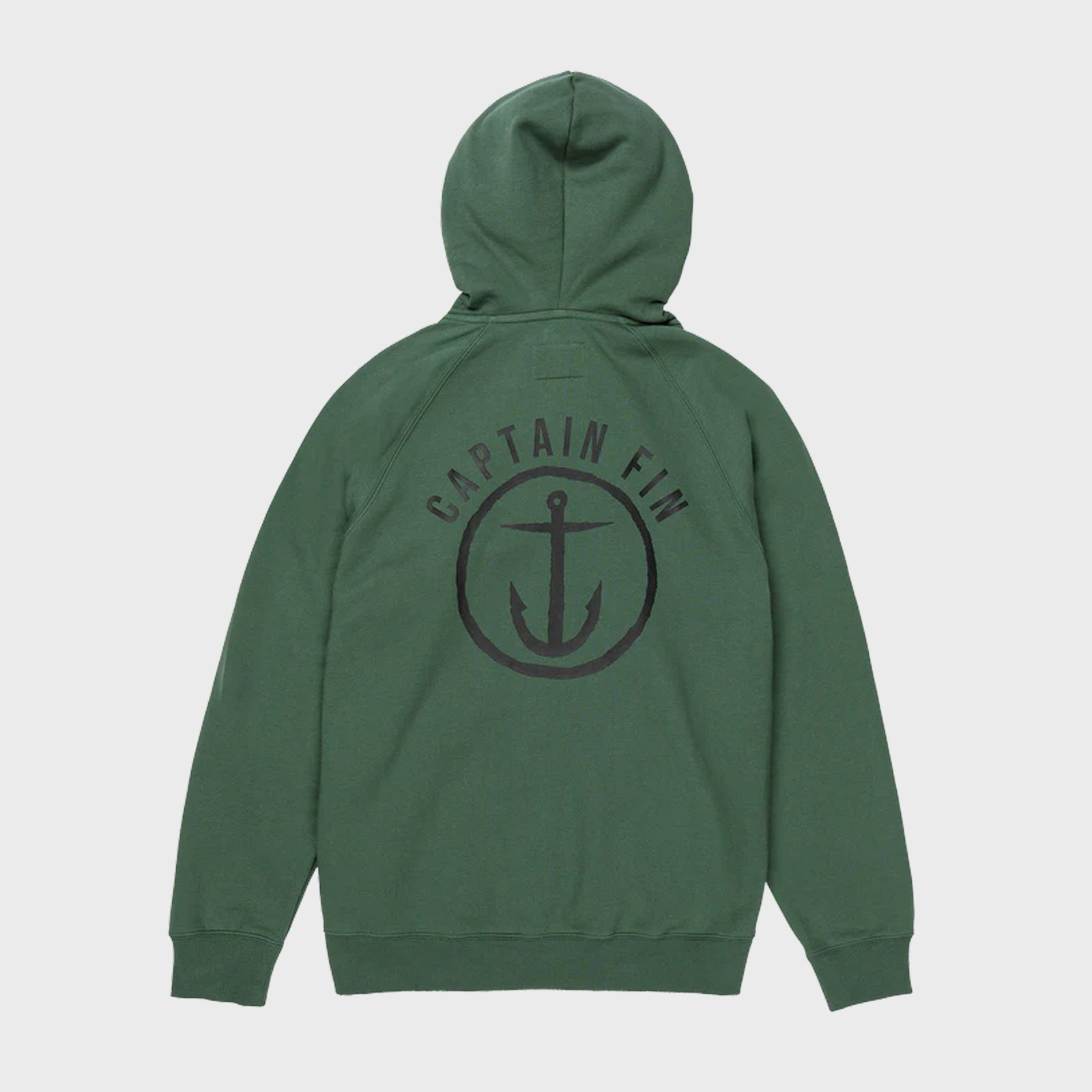 Captain Fin Men's Shweaty Anchor Pullover Hoodie - Cilantro Green - ManGo Surfing