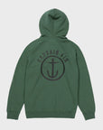 Captain Fin Men's Shweaty Anchor Pullover Hoodie - Cilantro Green - ManGo Surfing