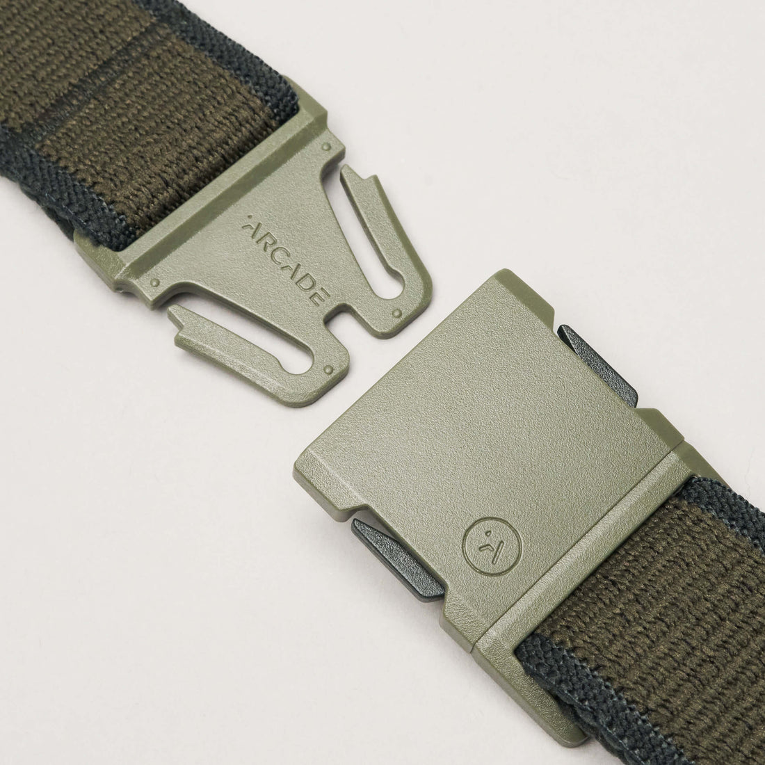 Arcade Carto Slim Belt - One Size - Ivy Green/Jalapeno