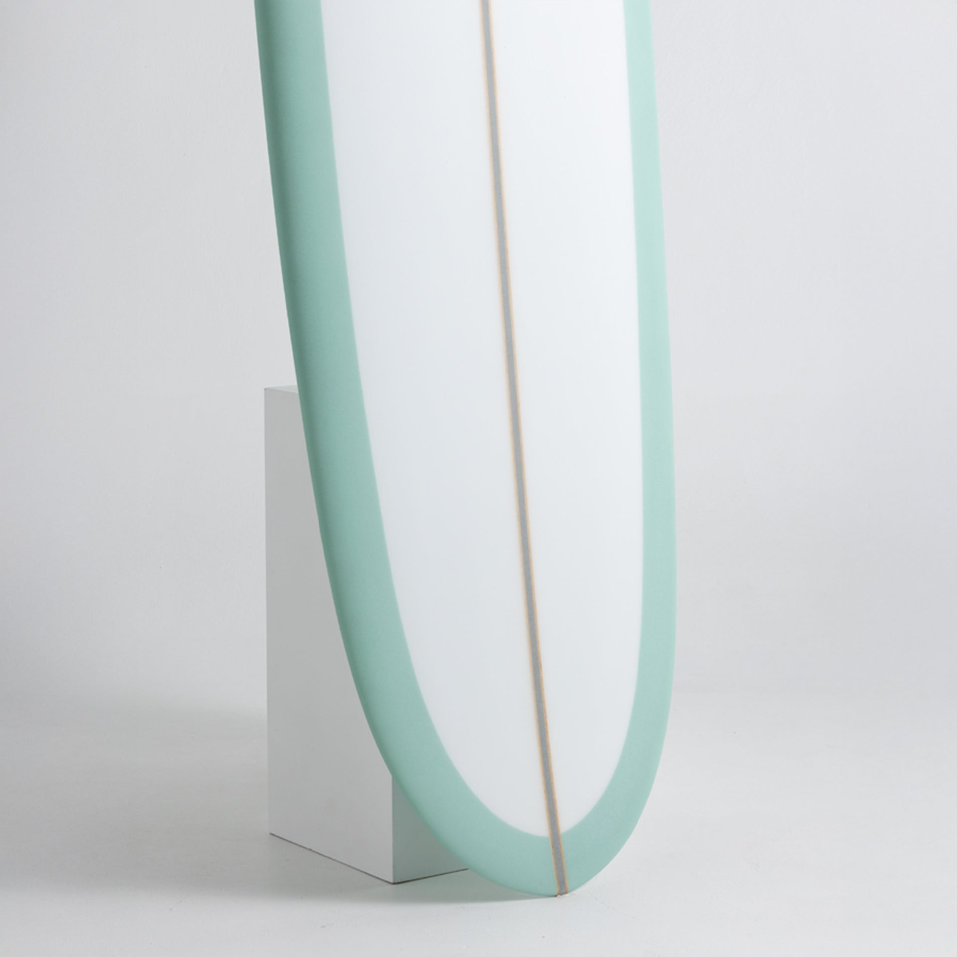 Aloha Chopped Log PU PVCP Longboard - Mint
