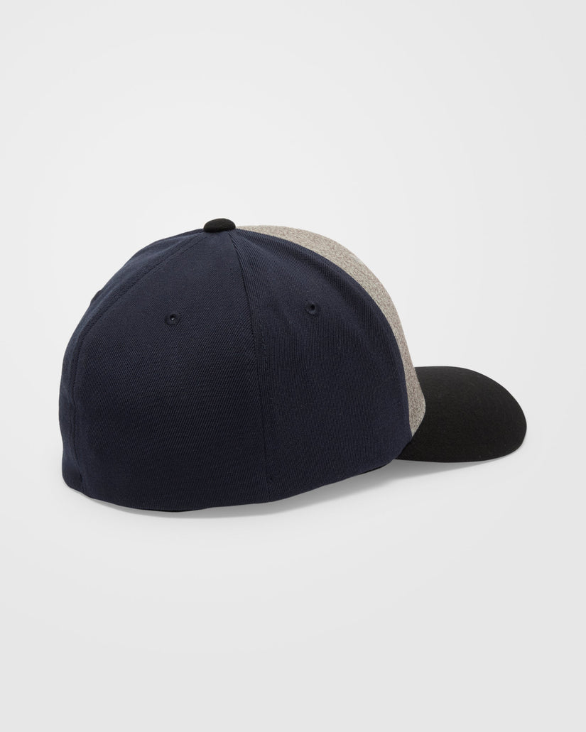 Volcom Full Stone Heather Flexfit Cap - Storm Blue
