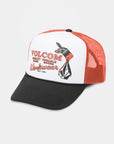 Volcom Mens Even Lay Workwear Cap - One Size - Orange - ManGo Surfing