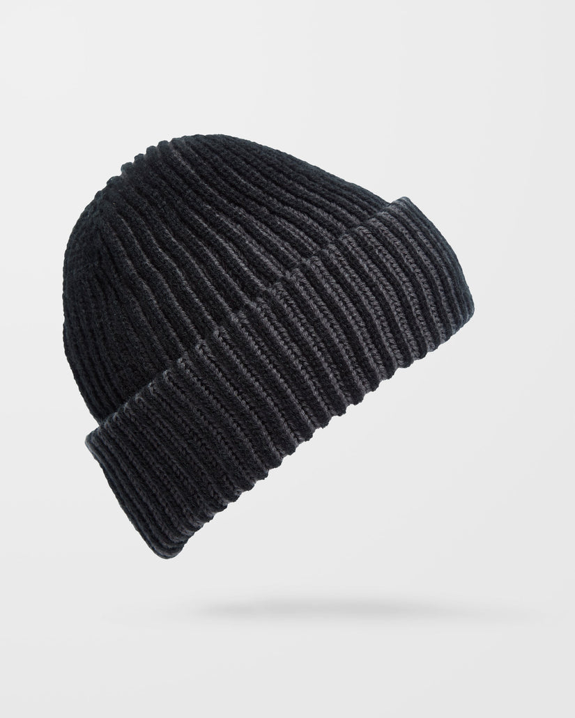 Volcom Mens Full Stone Cuff Beanie - One Size - Pewter - ManGo Surfing