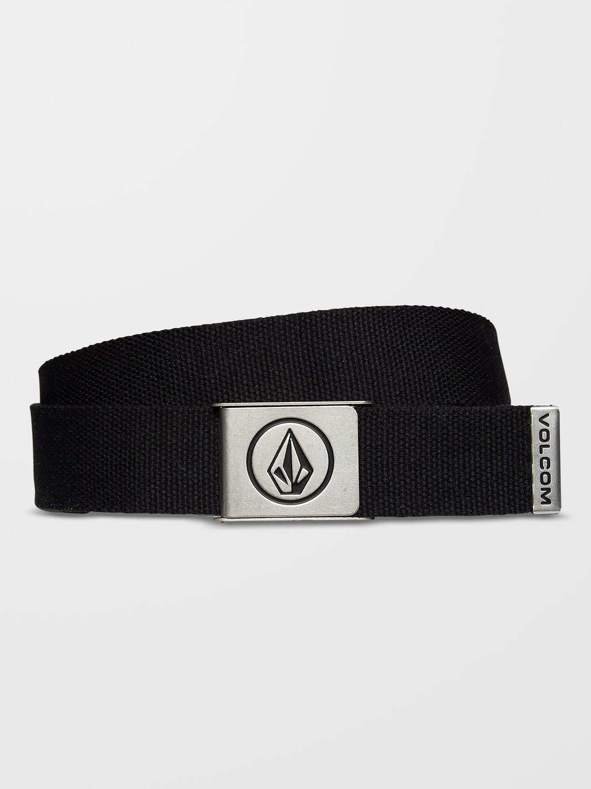 Volcom Circle Web Belt - One Size - Black - ManGo Surfing