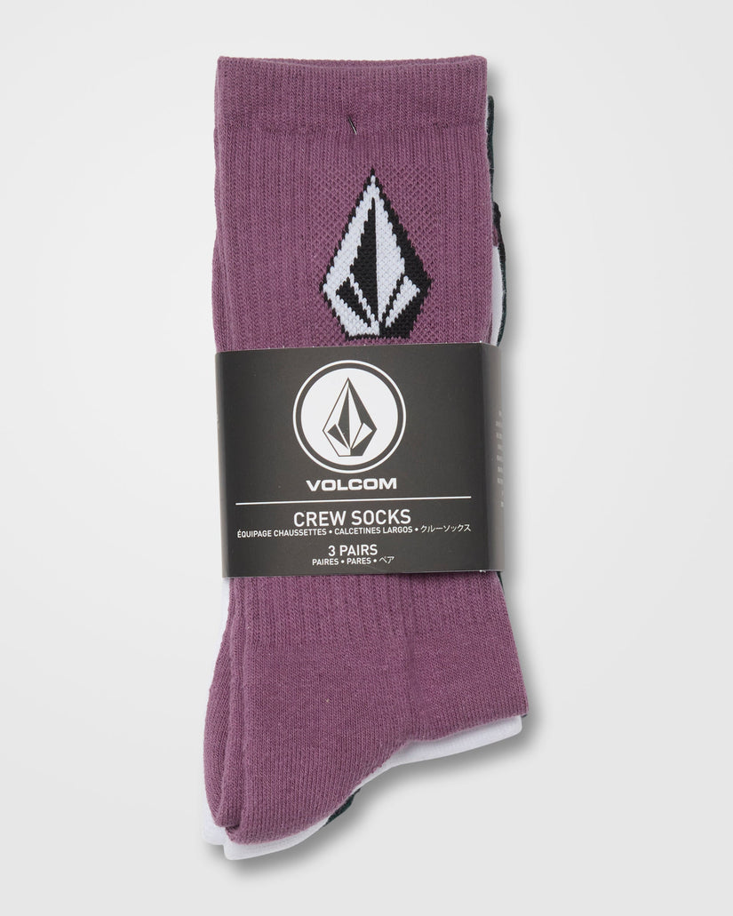 Volcom Full Stone Mix Socks (3 pack) - Multi