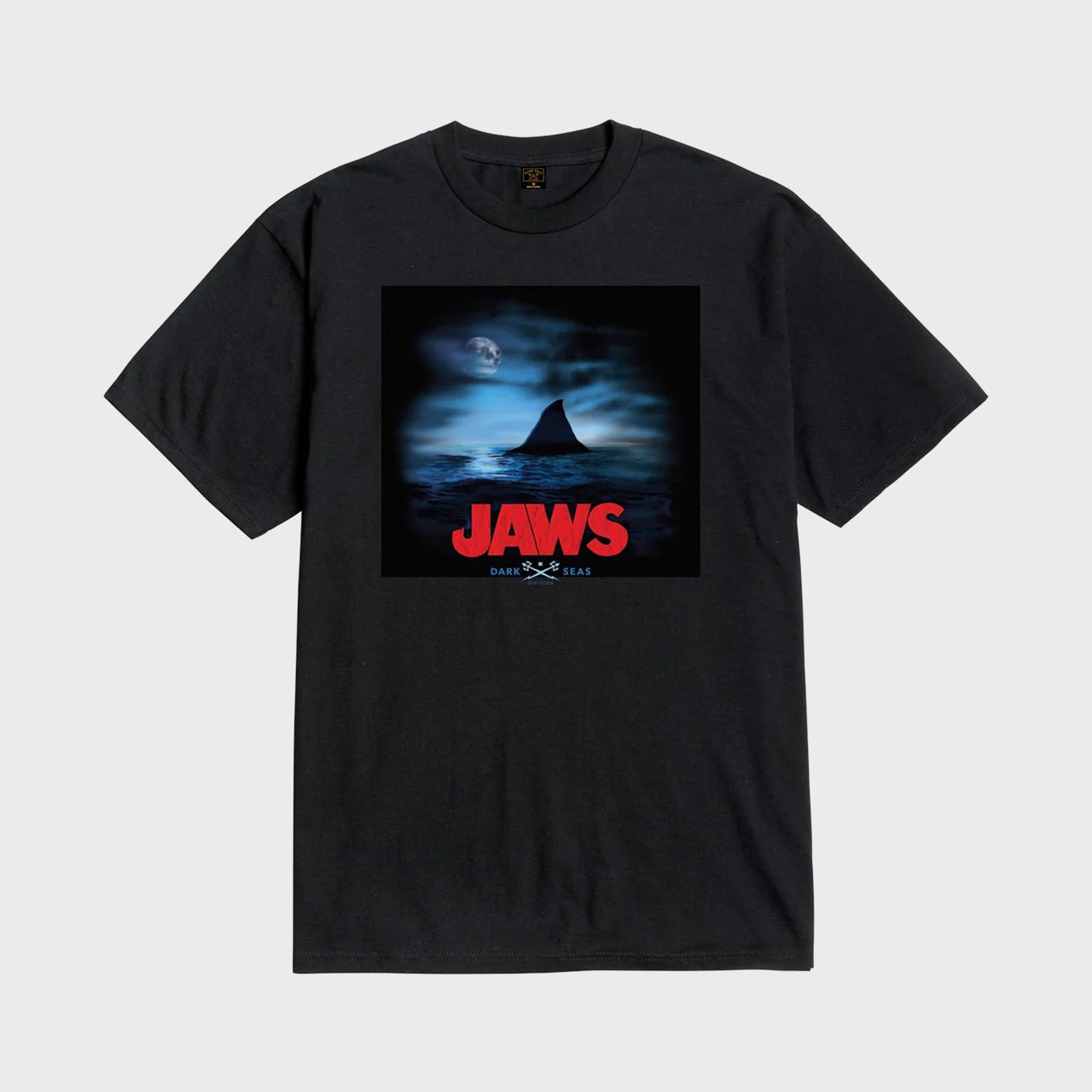 Dark Seas Mens Super Thriller T-Shirt - Black - ManGo Surfing