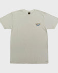 Dark Seas Mens Birds Eye View Tee - Tofu - ManGo Surfing