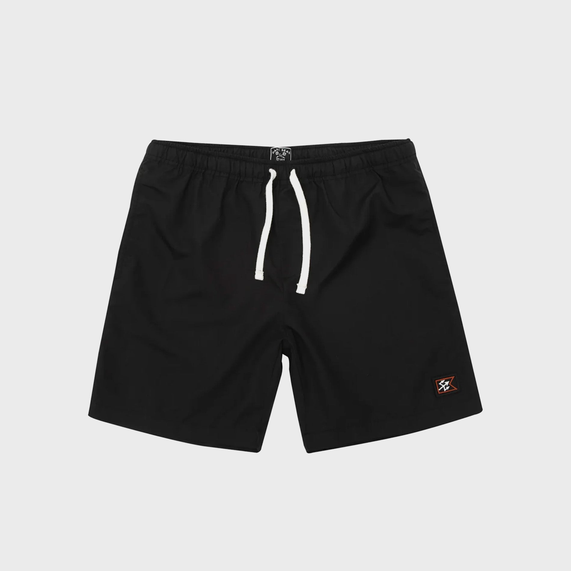 Dark Seas Mens Warwick Shorts - Black - ManGo Surfing