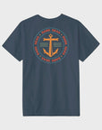 Dark Seas Offshore Pigment T-shirt - Slate Blue - ManGo Surfing