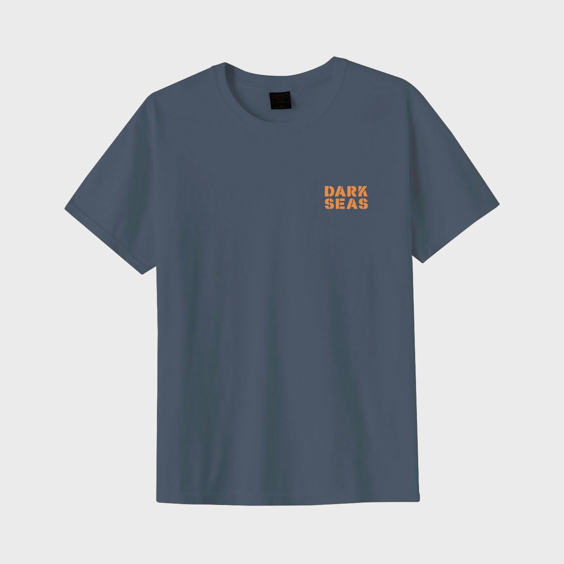 Dark Seas Offshore Pigment T-shirt - Slate Blue - ManGo Surfing