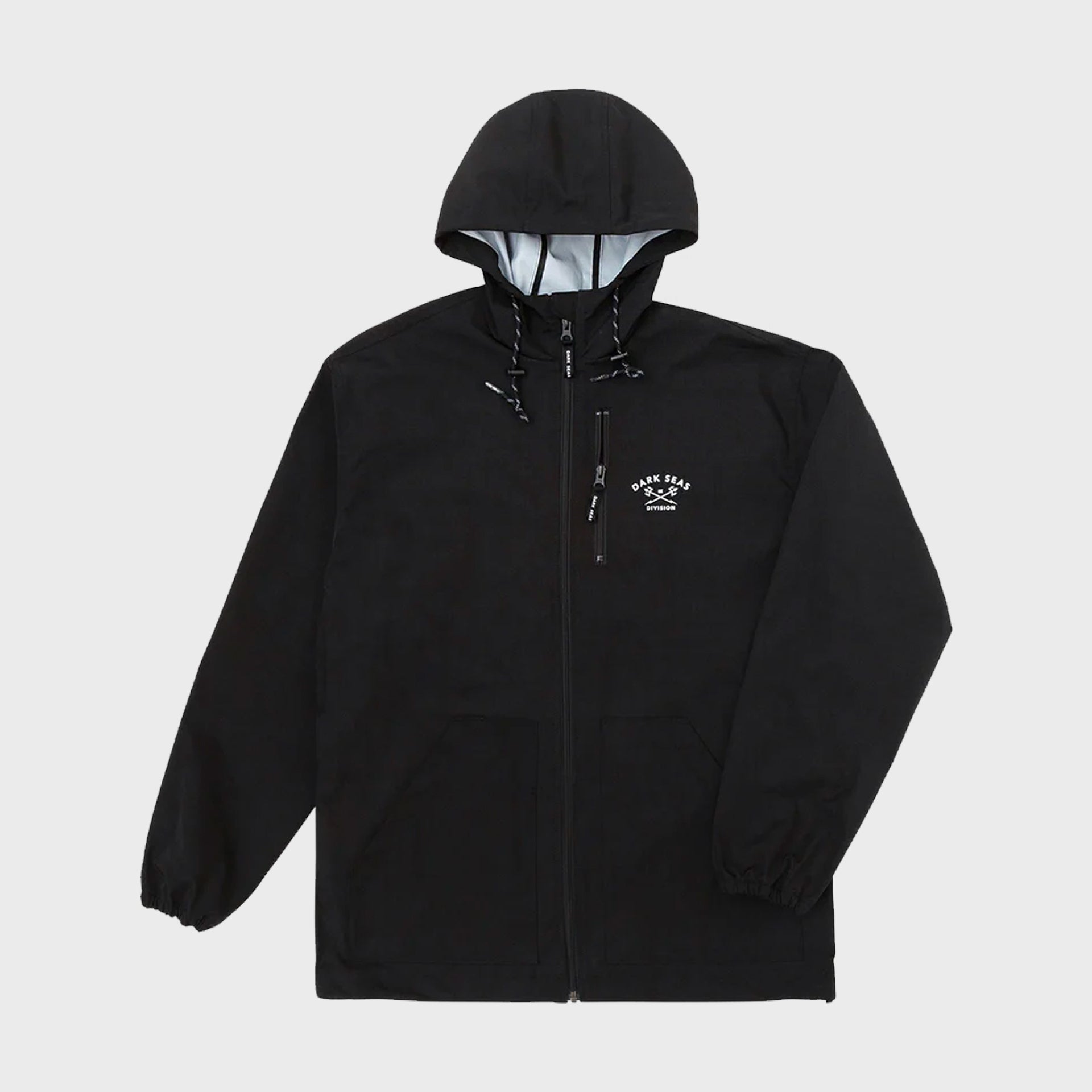 Dark Seas Port Mens Jacket - Black - ManGo Surfing