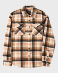 Dark Seas Zulu Woven Long Sleeve Shirt - Bone - ManGo Surfing