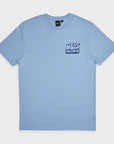 Deus Mens Duke T-Shirt - Soft Chambray - ManGo Surfing