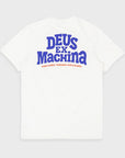 Deus Mens Redline T-Shirt - Vintage White - ManGo Surfing