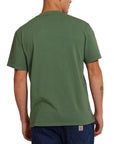 Deus Mens Single Fin T-Shirt - Hillside Green