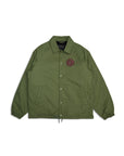 Deus Mens Pill Logo Coach Jacket - Pine