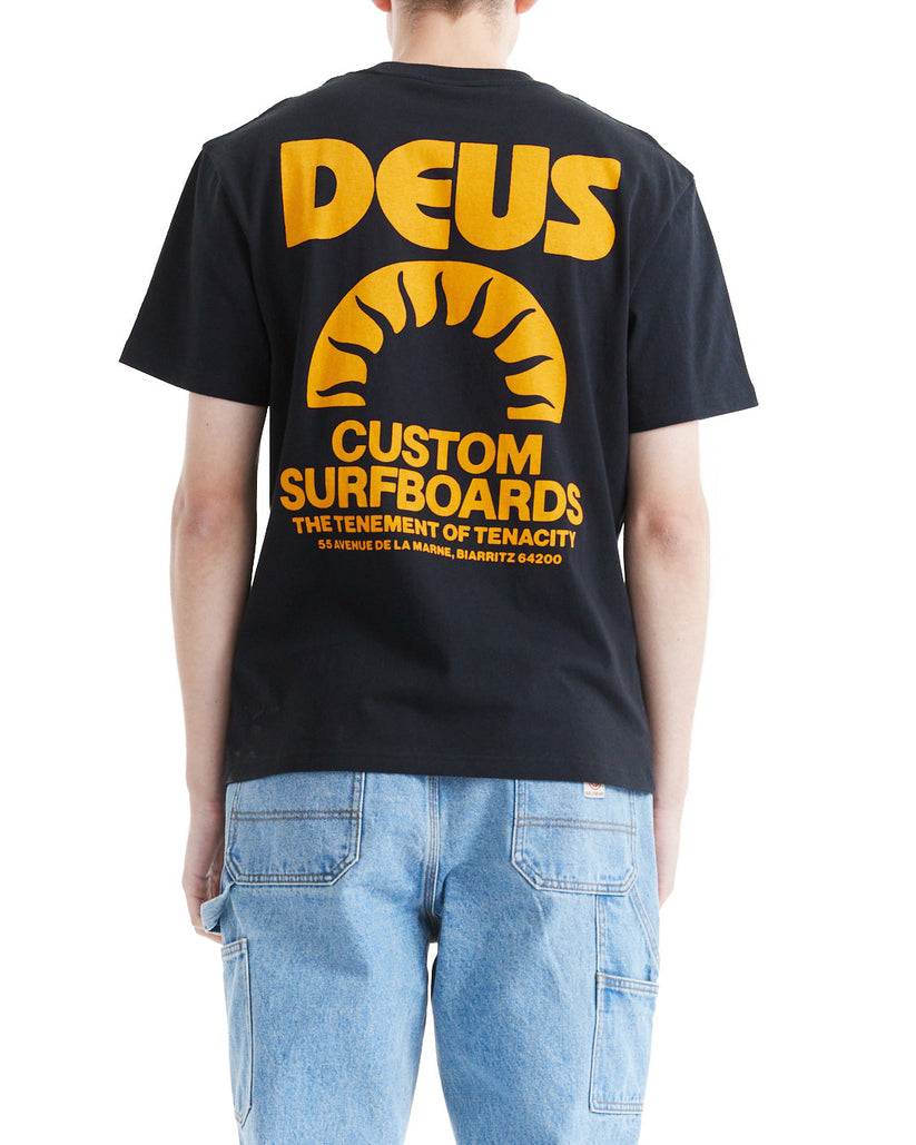 Deus Mens Melodies T-Shirt - Black