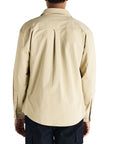 Deus Mens Frizell Travel Long Sleeve Shirt - Safari