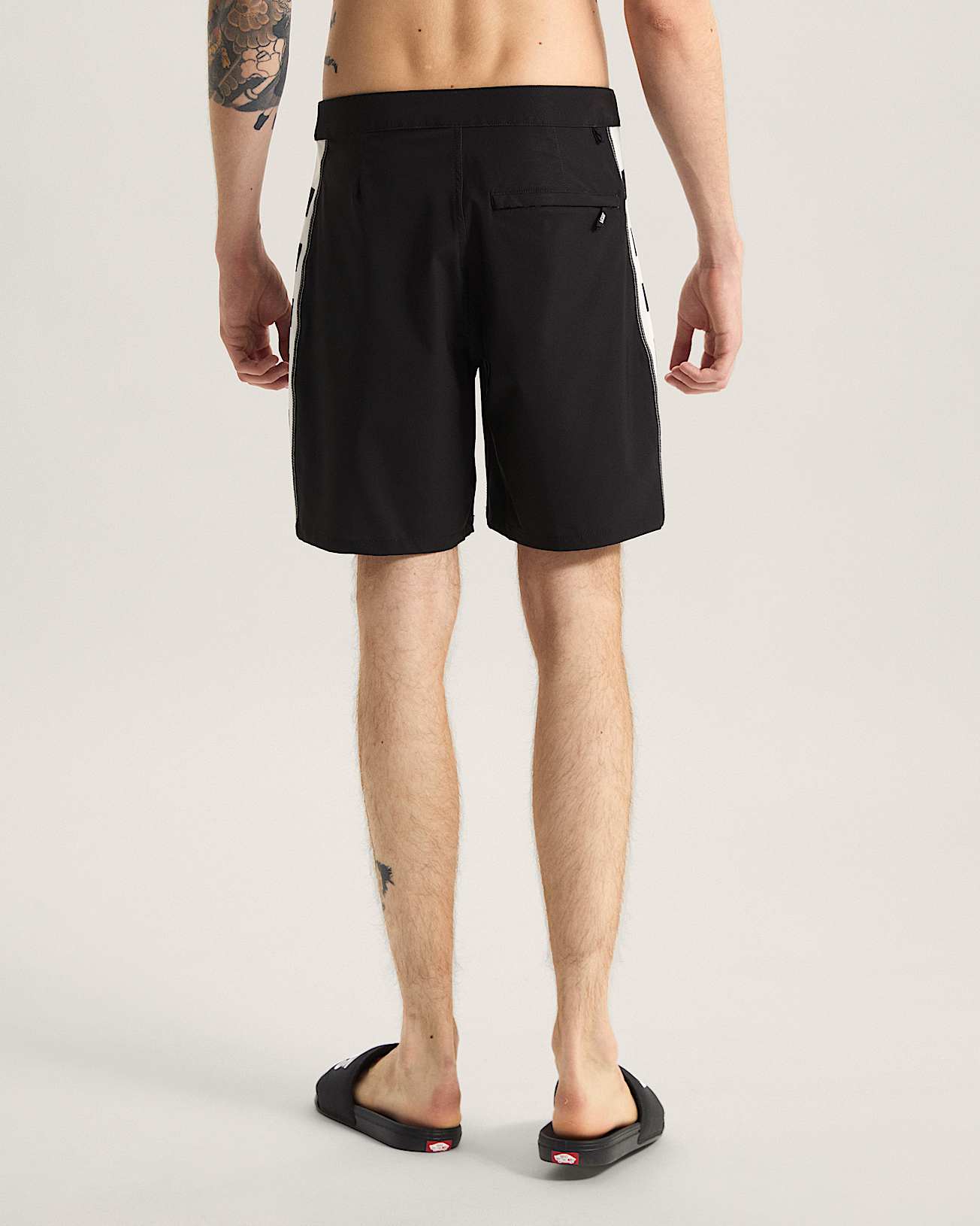 Vans Mens Daily Sideline Mo Boardshorts - Black/Marshmallow