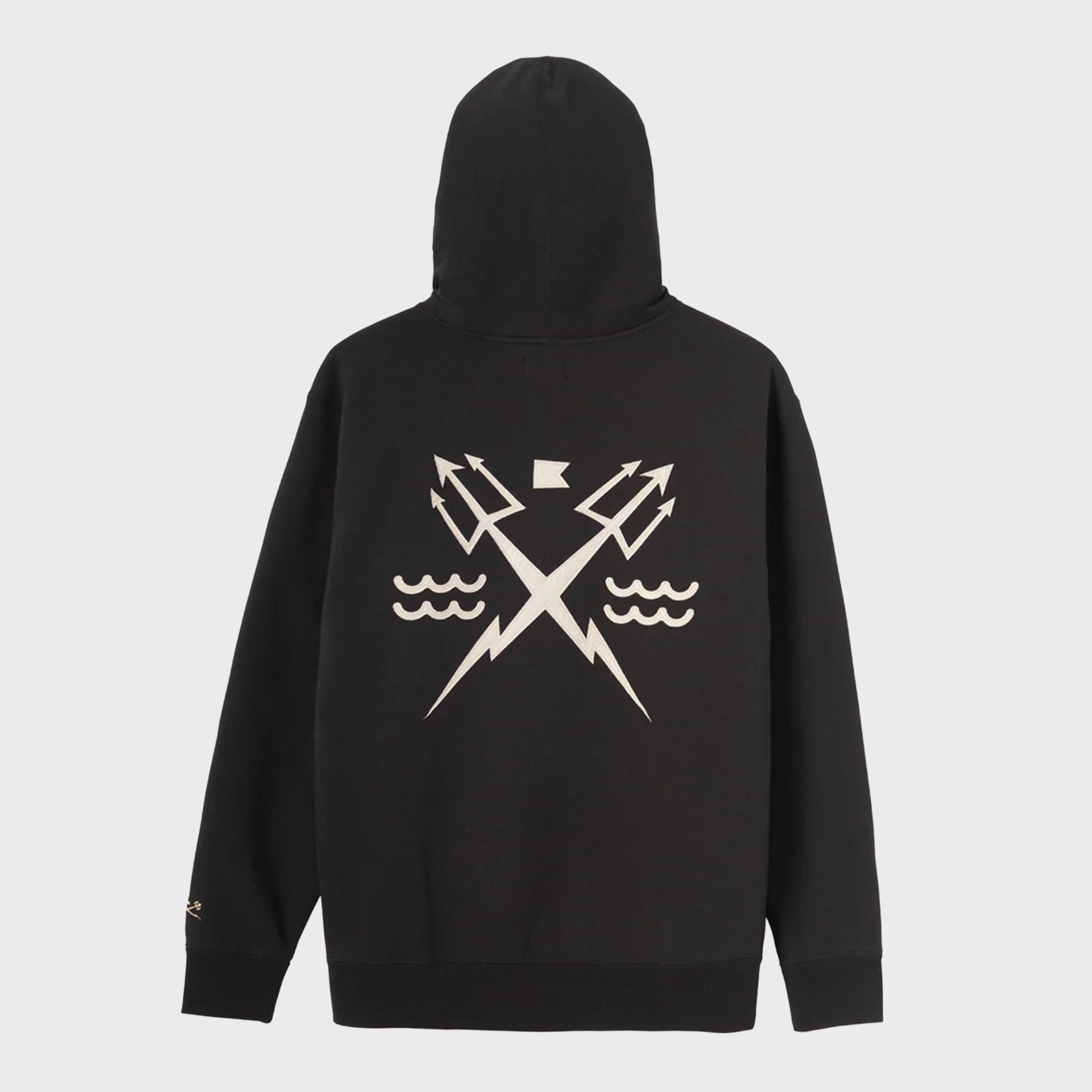 Dark Seas Alamo Pullover Hoodie - Black - ManGo Surfing