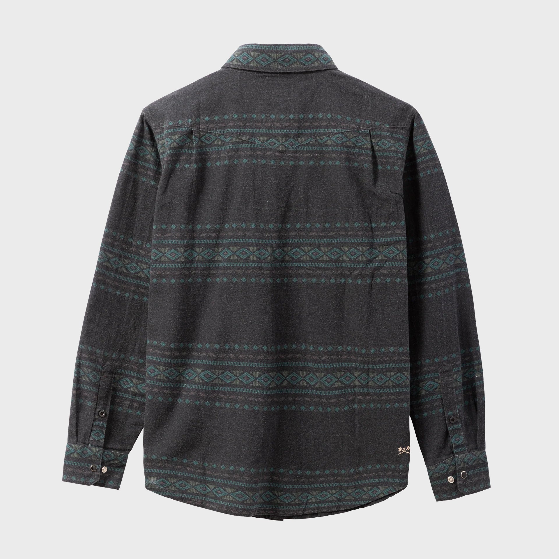 Dark Seas Austin Long Sleeve Shirt - Black - ManGo Surfing
