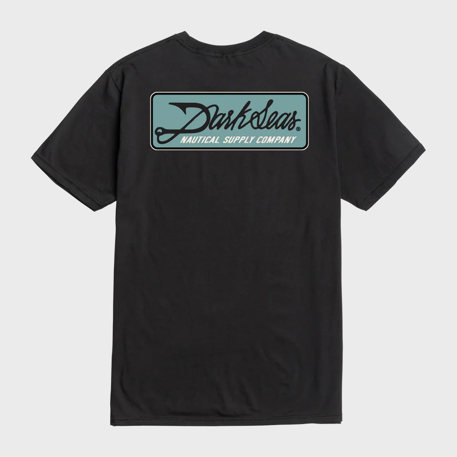 Dark Seas Fish Hook Premium T-Shirt - Black - ManGo Surfing