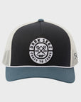 Dark Seas Lodgepole Hat - Navy/White