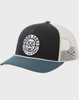 Dark Seas Lodgepole Hat - Navy/White