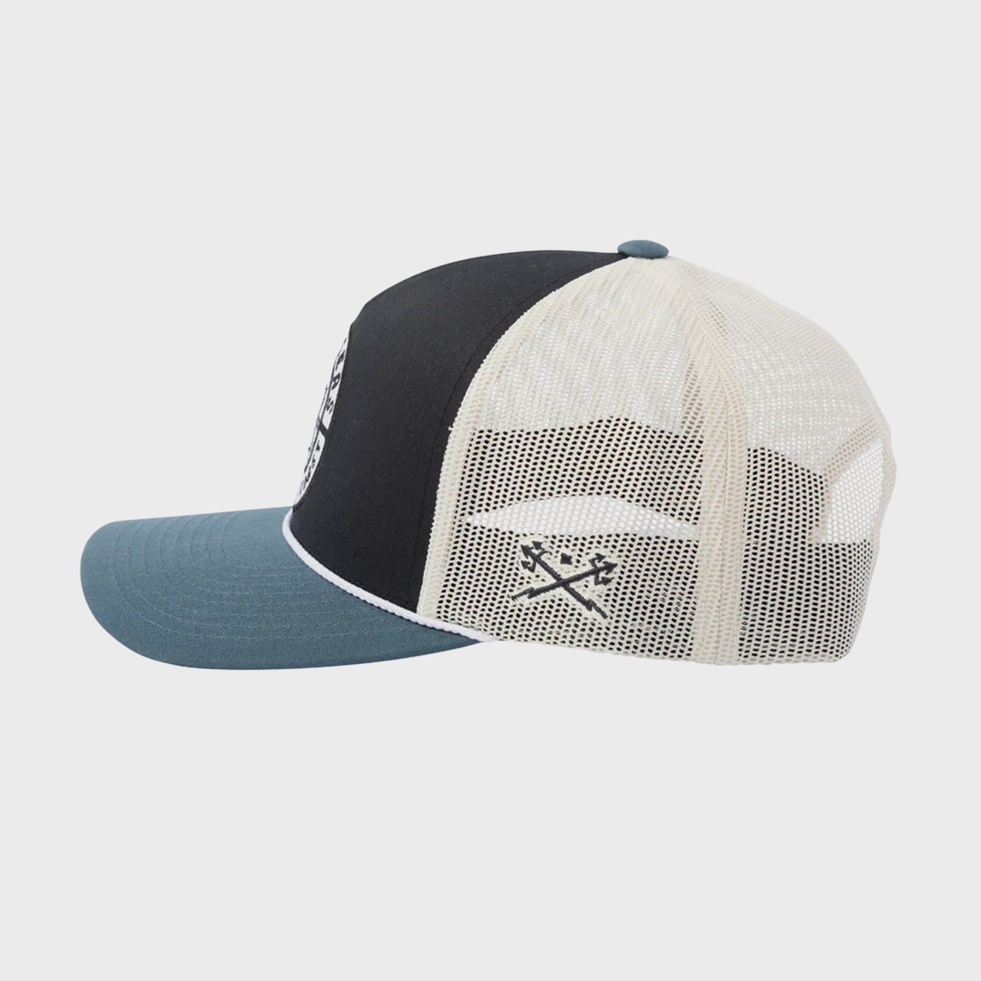 Dark Seas Lodgepole Hat - Navy/White