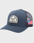 Dark Seas Mens Solitude Hat - One Size - Navy - ManGo Surfing
