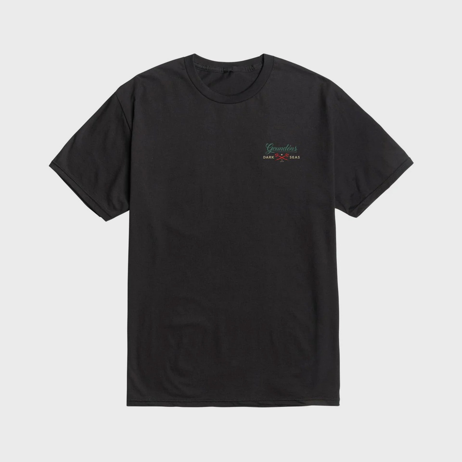 Dark Seas Mens Watchman T-Shirt - Black - ManGo Surfing