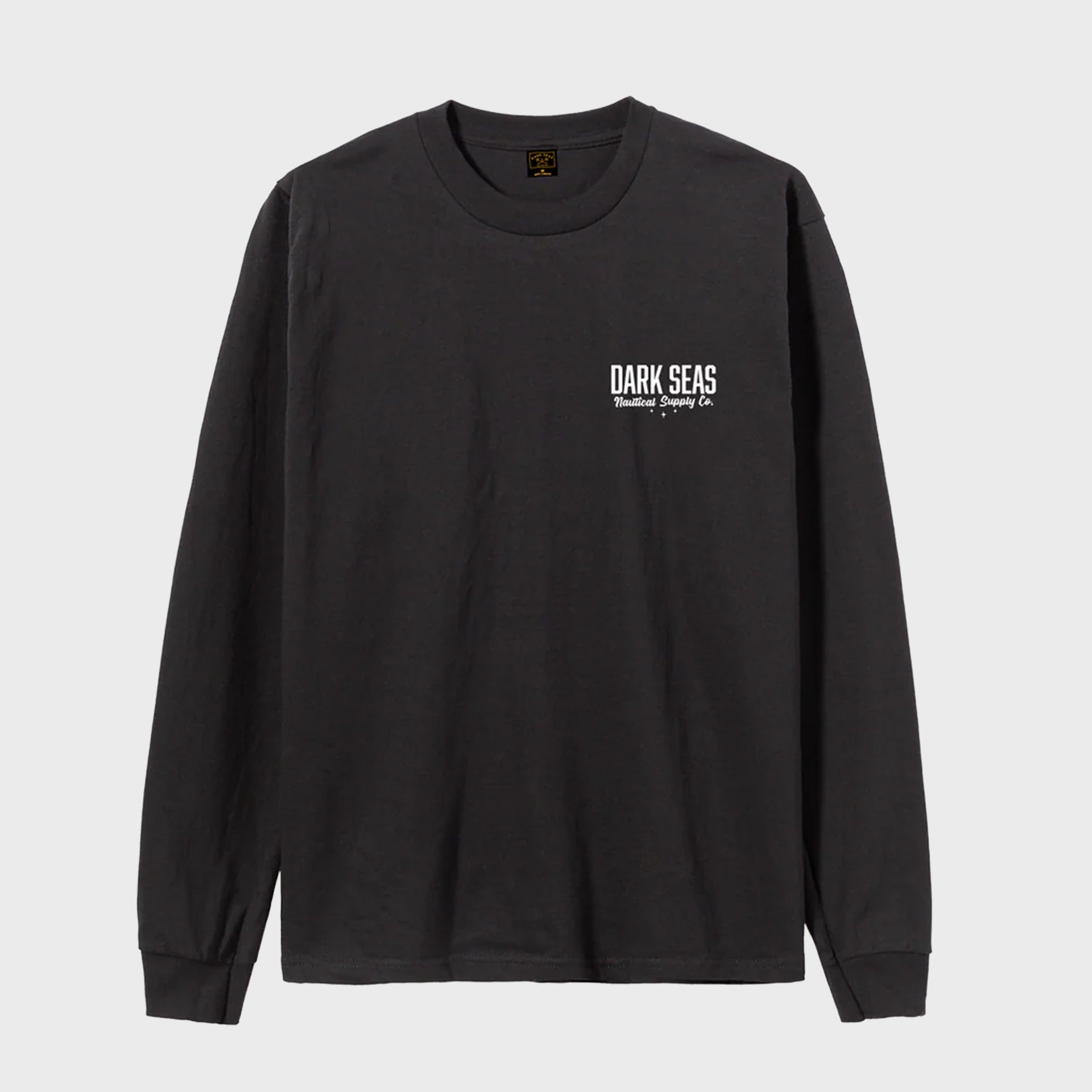 Dark Seas Nite Flyer Long Sleeve T-Shirt - Black - ManGo Surfing