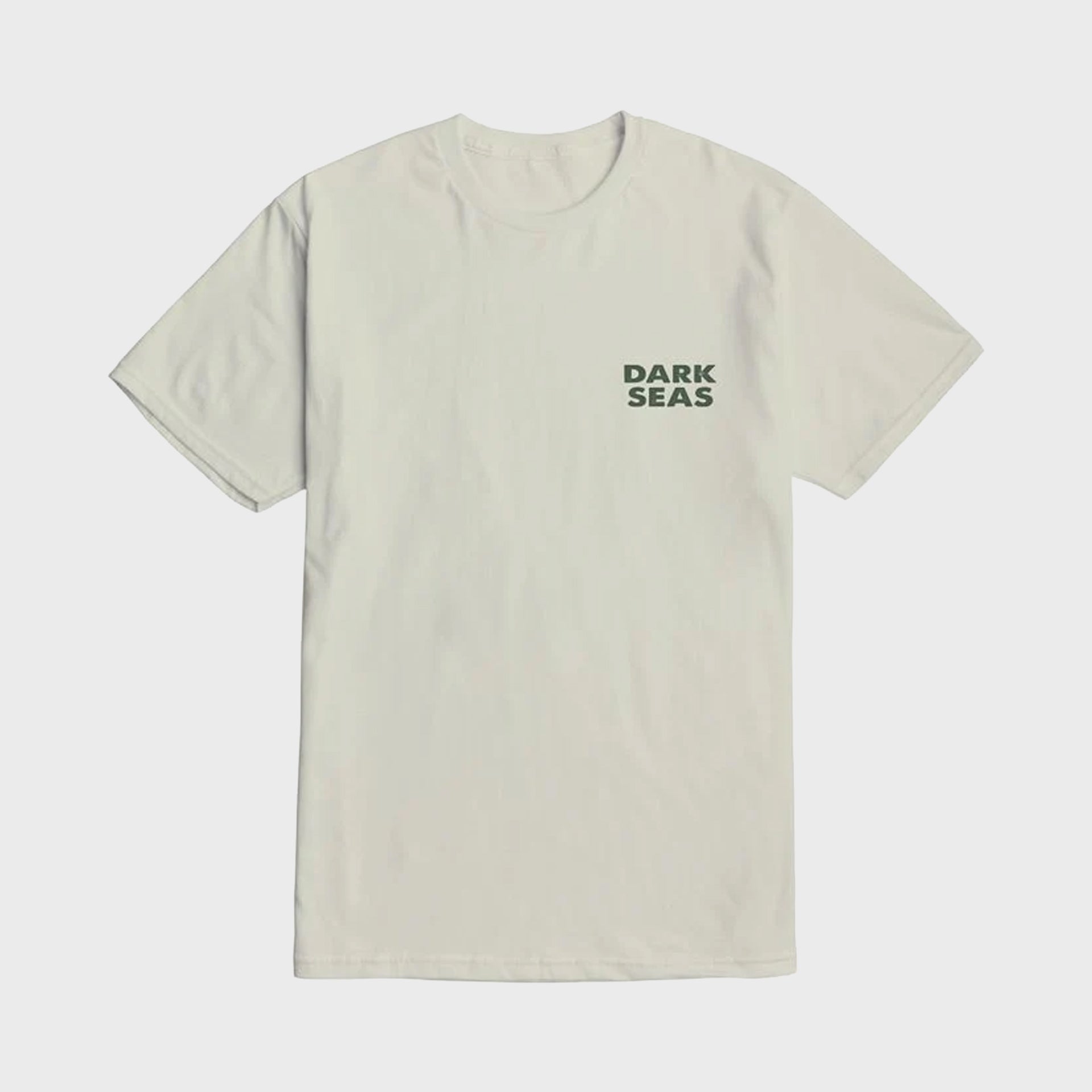 Dark Seas Steelhead T-Shirt - Cream - ManGo Surfing