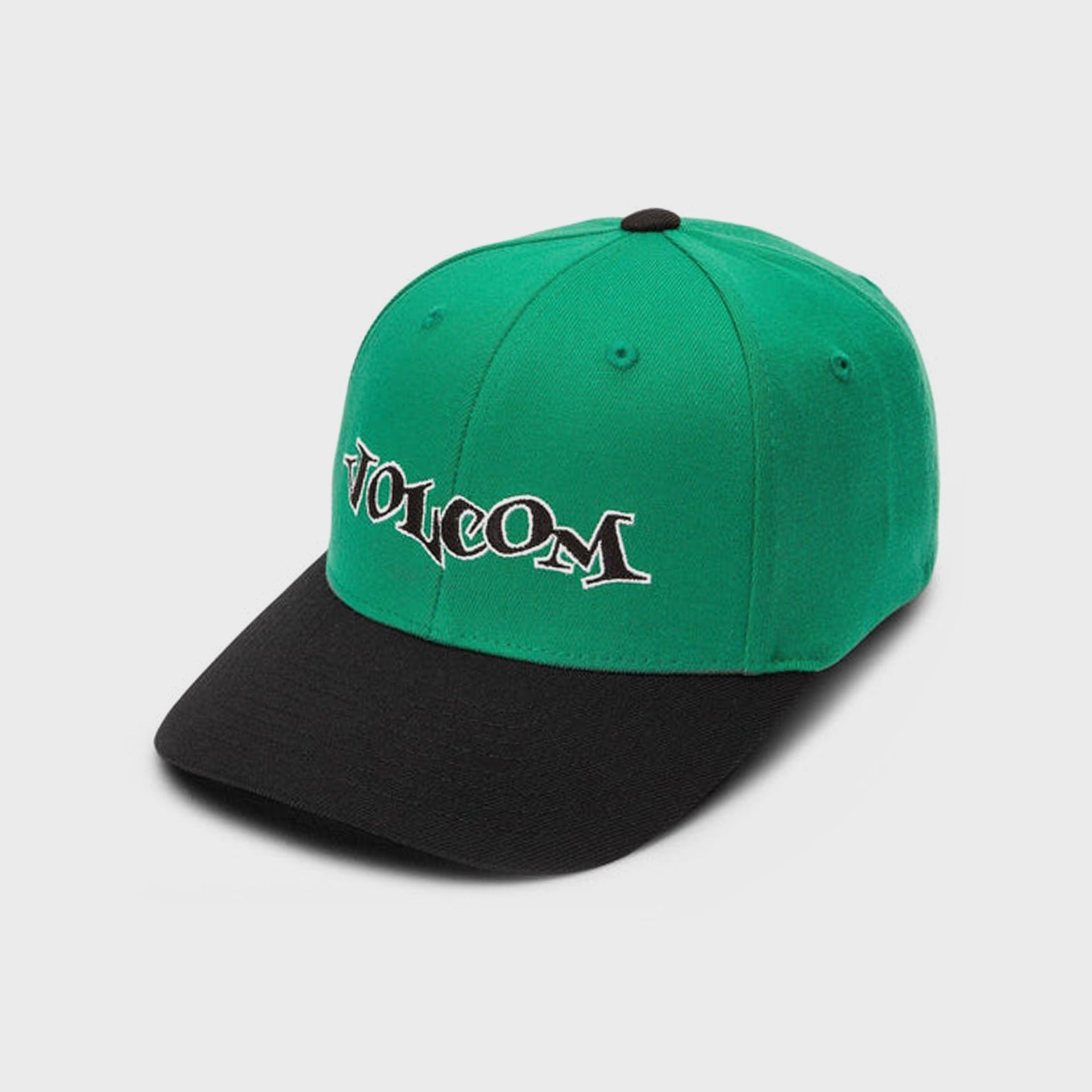 Kids Demo Flexfit Cap - Boys Hat - One Size - Synergy Green - ManGo Surfing