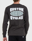 Eclipse Long Sleeve Tee - Mens L/S T-Shirt - Anthracite - ManGo Surfing