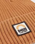 Deus Mens Melody Beanie Hat - One Size - Tan