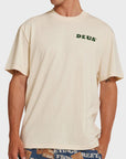 Deus Mens Real Good T-Shirt - Dirty White