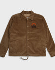 Deus Mens Stokes Coach Jacket - Khaki