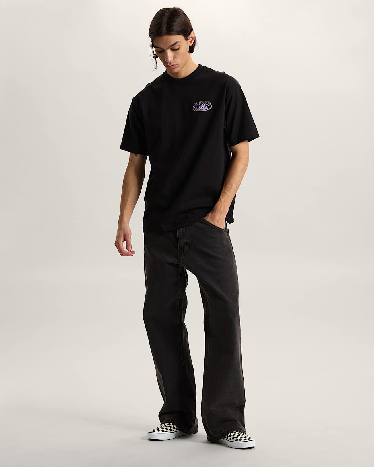 Vans Mens Downside Short Sleeve T-Shirt - Black