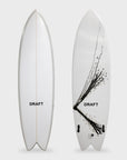 Draft Surf Menace Mid Twin Fin 6'6 (FCSII) - ManGo Surfing